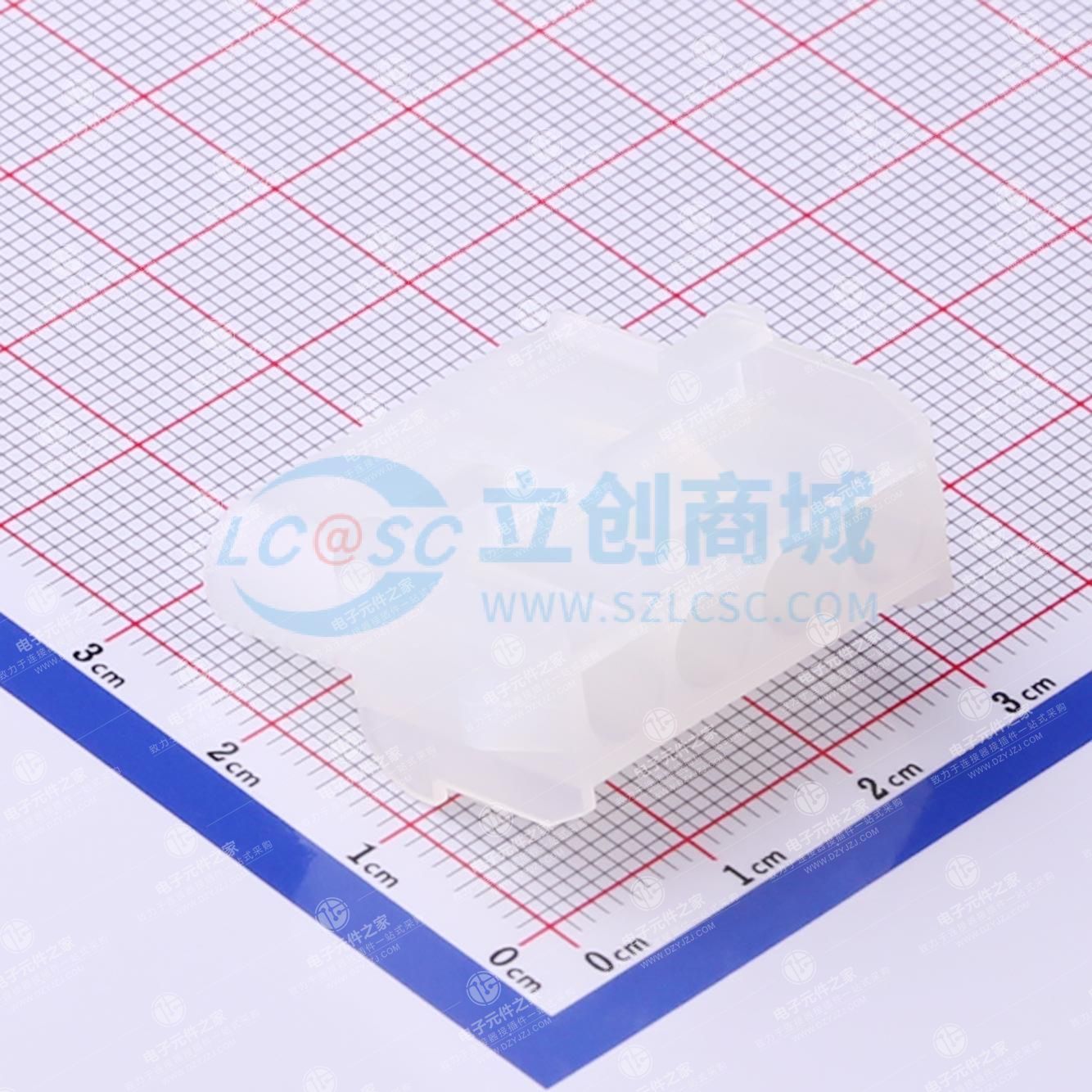 透明 1x4P 6.3mm