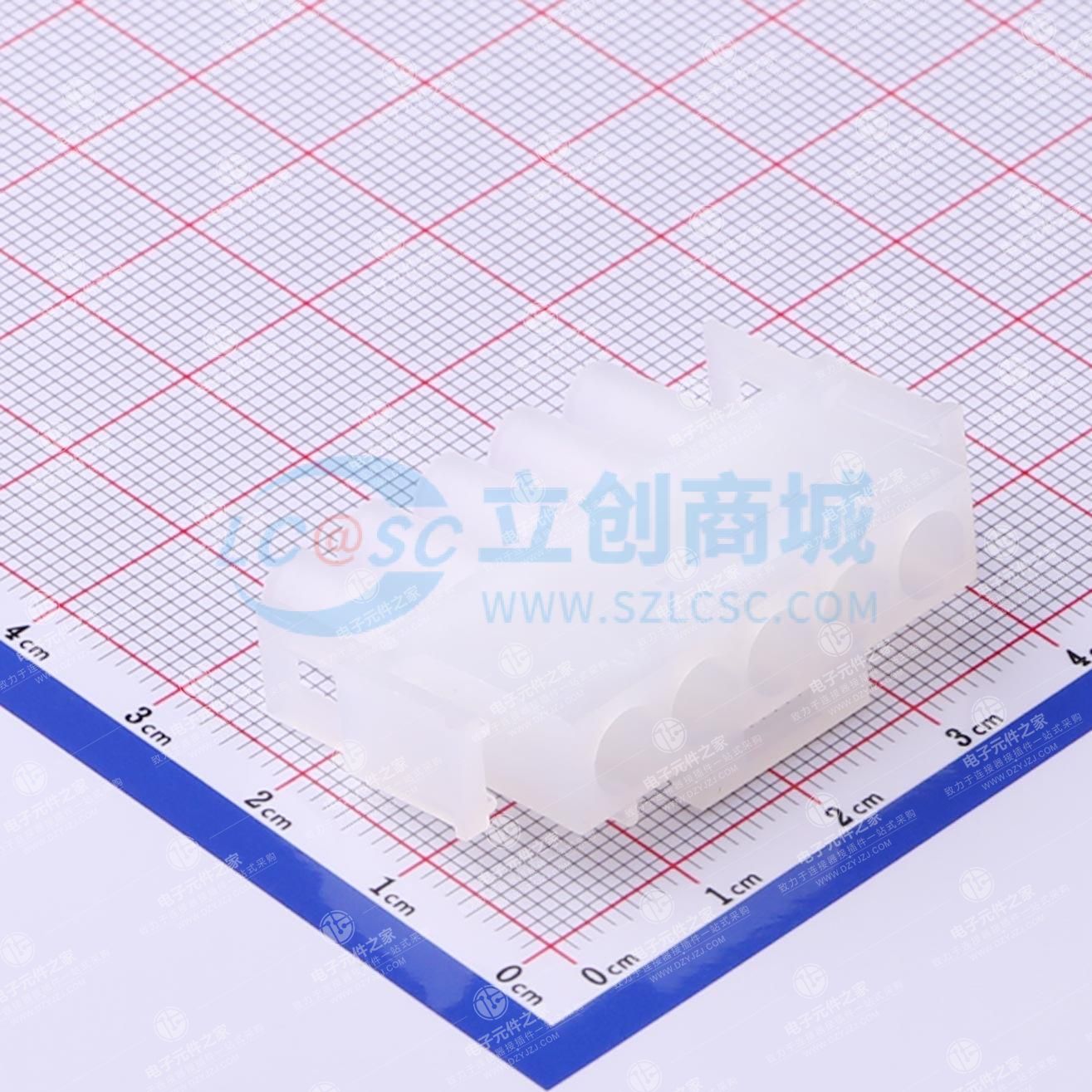 透明 1x5P 6.3mm