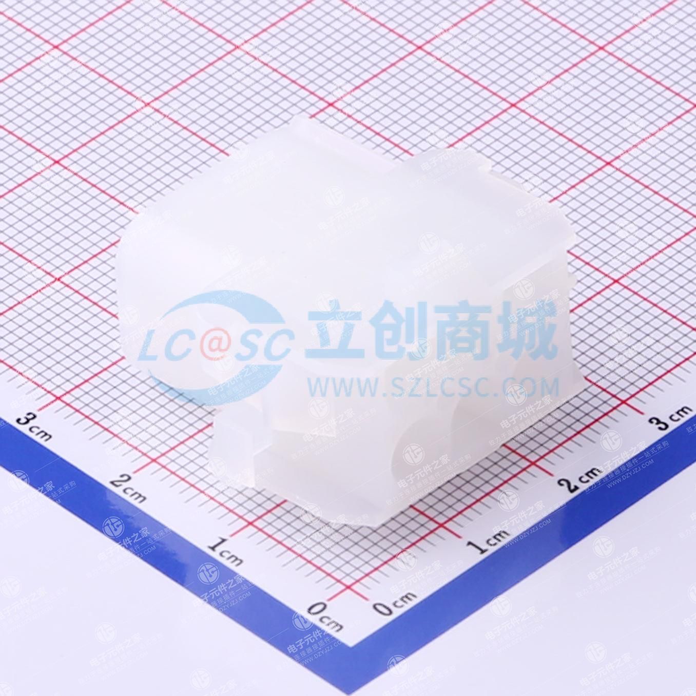 透明 2x3P 6.3mm