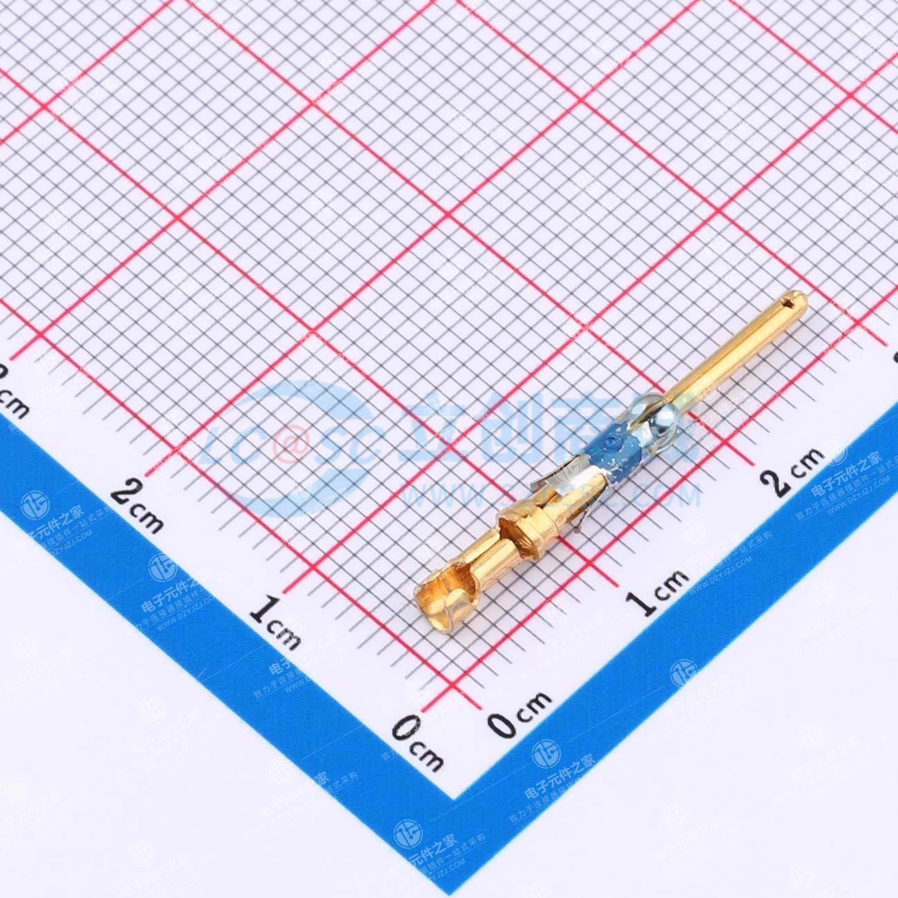 插针触点，贵金属，16 号接触件尺寸，18 - 16 AWG 线规，.8 - 1.4 mm² 线规，焊接，黄铜，电源和信号