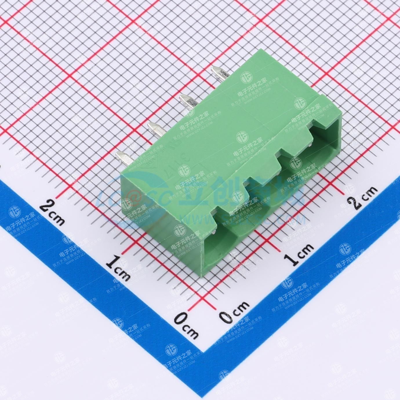 1x4P 5mm 排数:1 每排P数:4