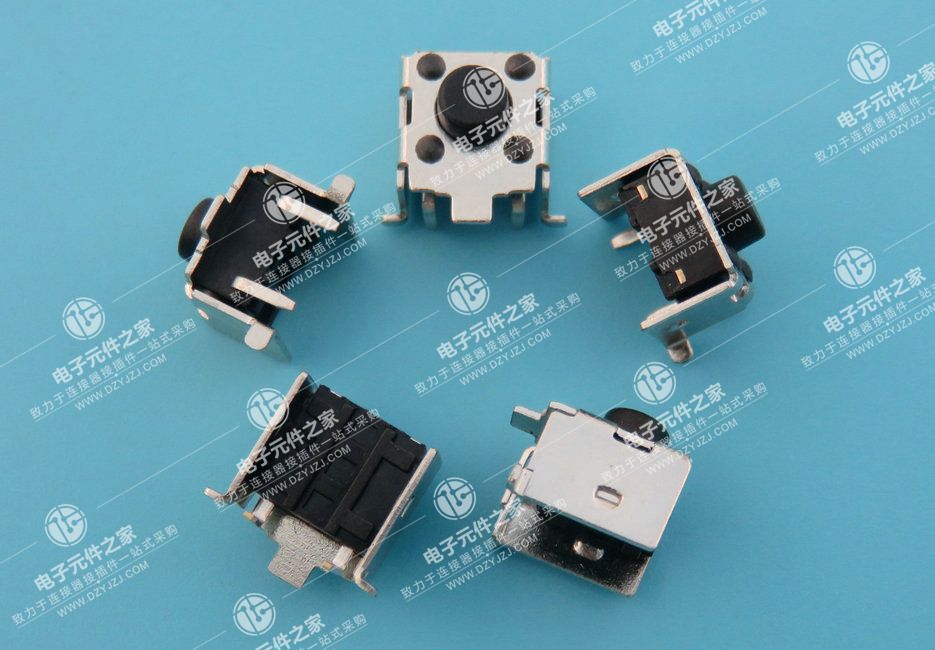 6X6 贴片加长带支架按键短脚