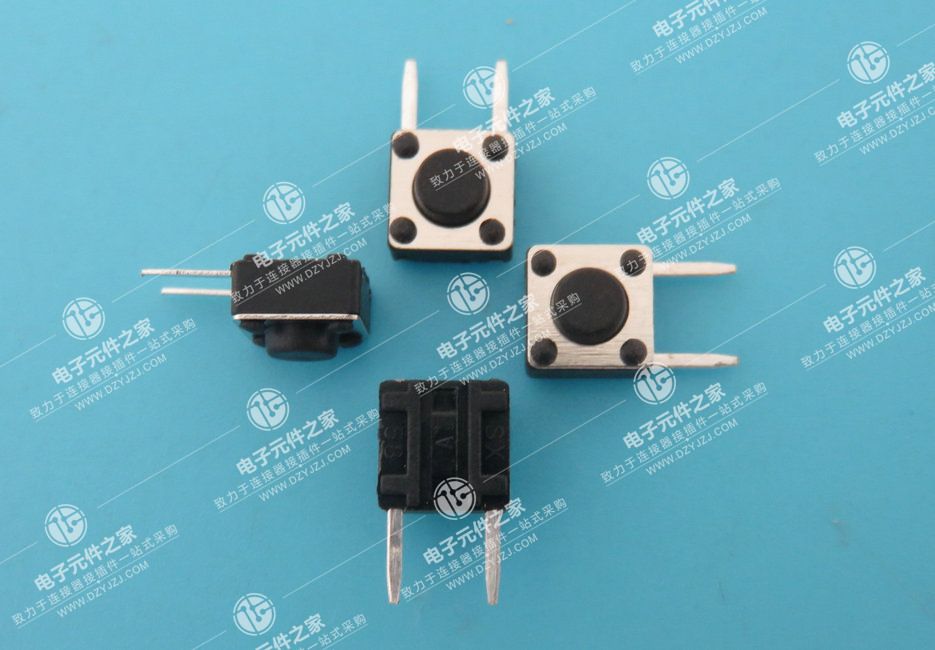 6X6 边两脚轻触按键