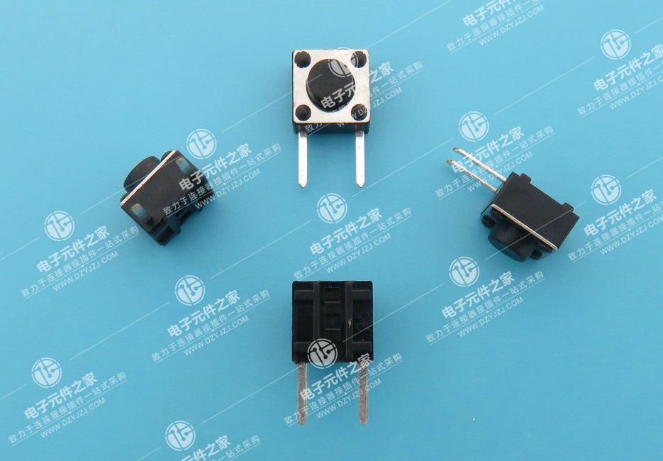 6X6 边两脚轻触按键