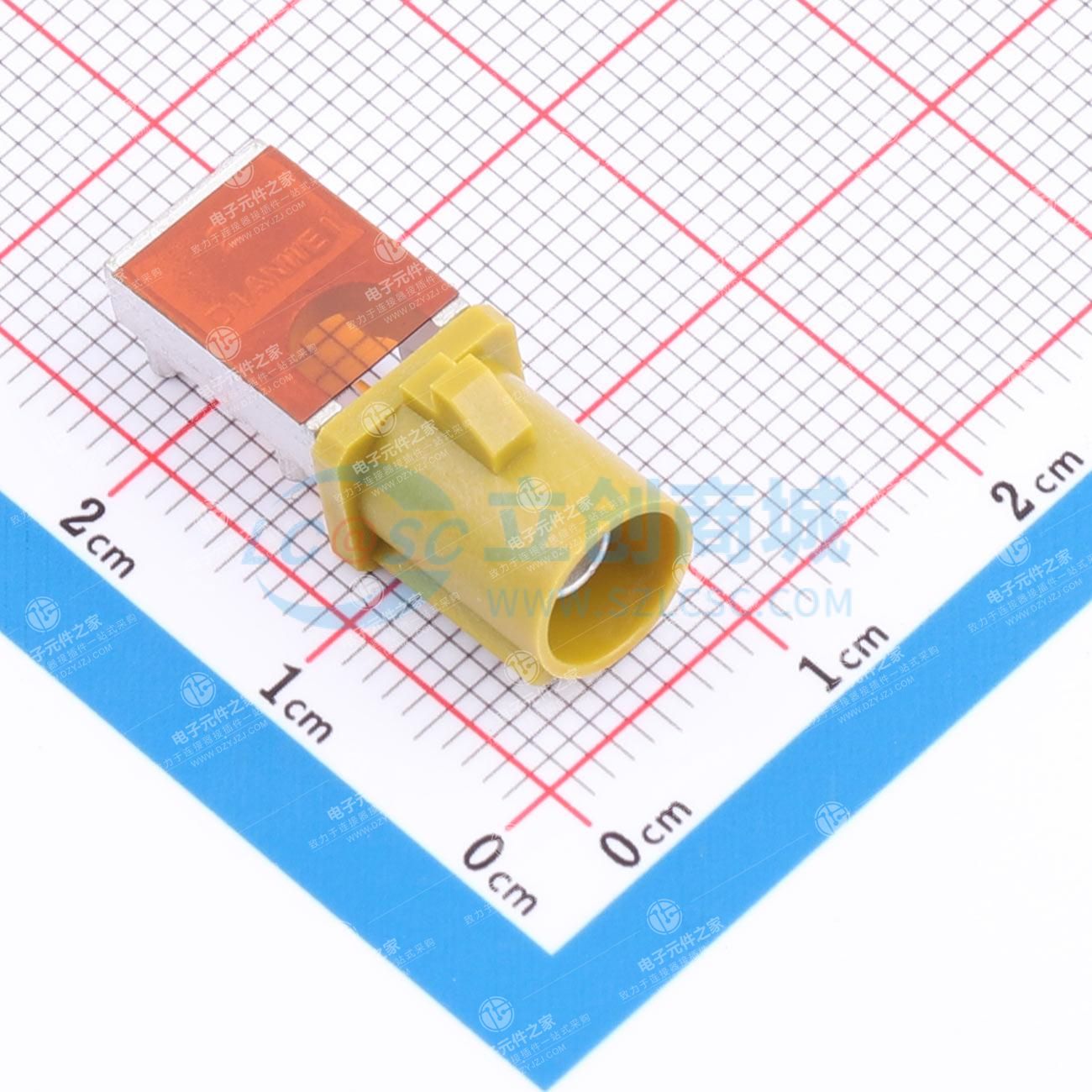 内针 FAKRA 弯头