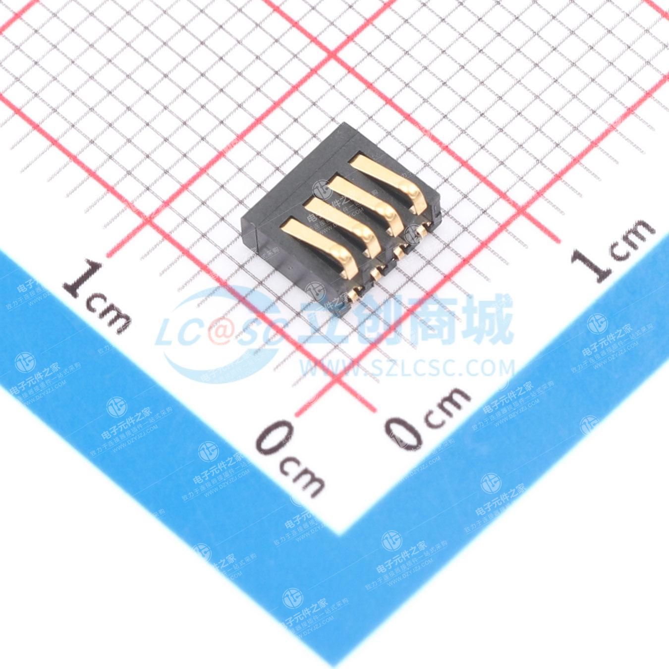 1x4P 每排P数:4 排数:1