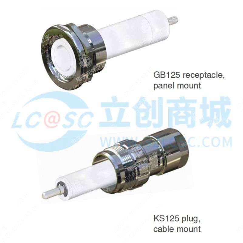 GES 7200256 KS125/M25/PTFE 高压连接器