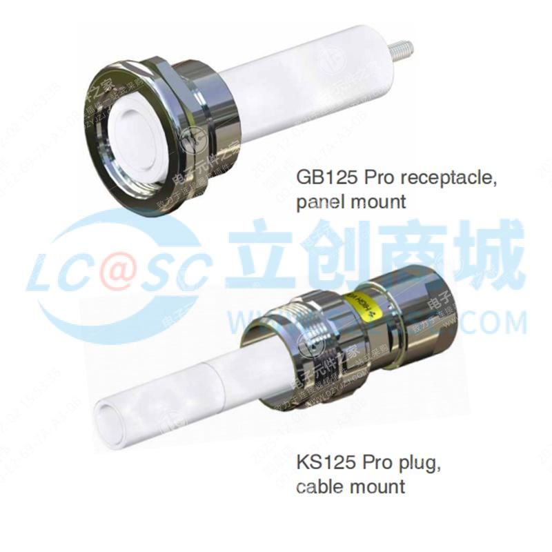 GES 7200260 KS125Pro/8-9.5/PTFE 高压连接器