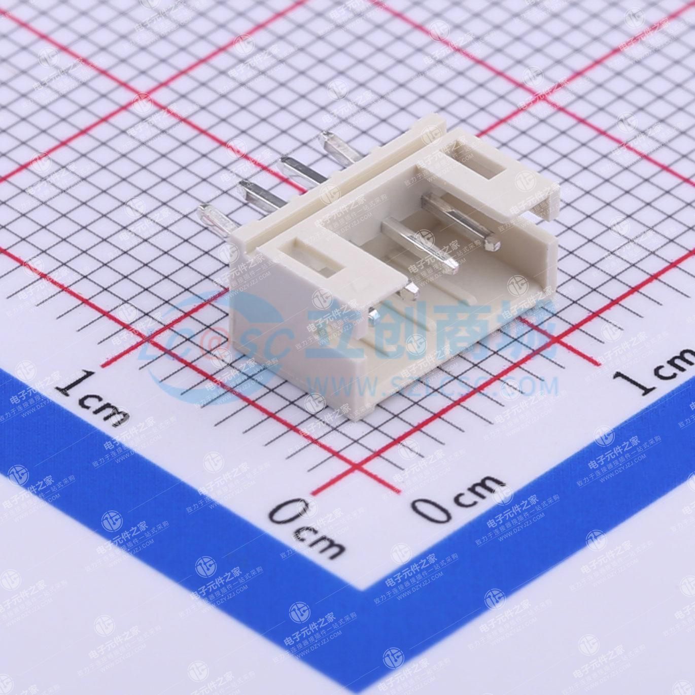 1x4P 间距:2mm 直插