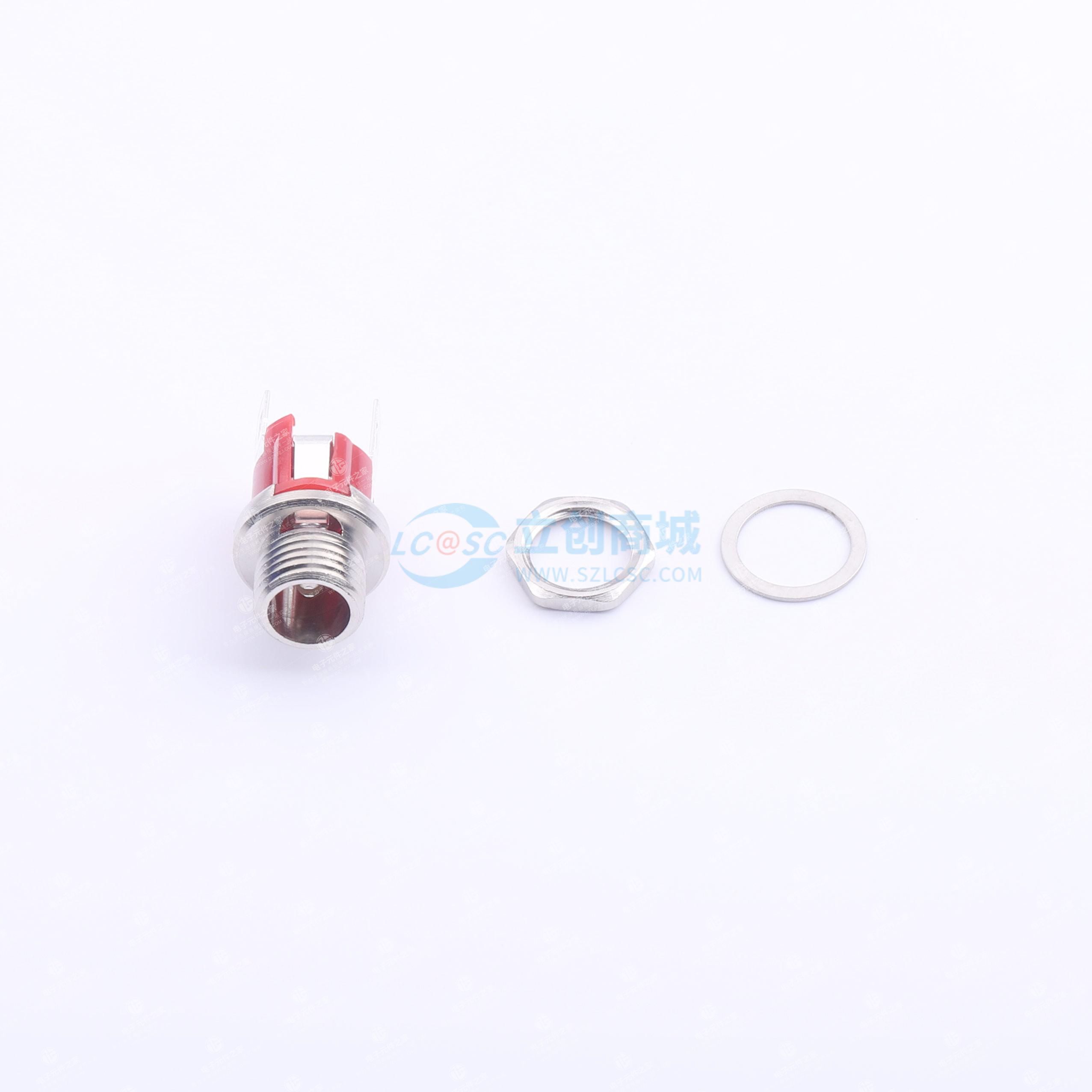 三件套 DC电源插座 内径:2.1mm 外径:5.5mm