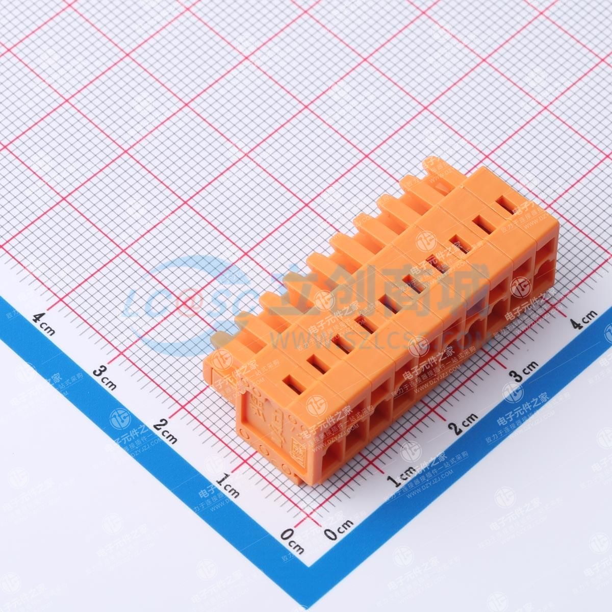 1x10P 3.81mm 排数:1 每排P数:10