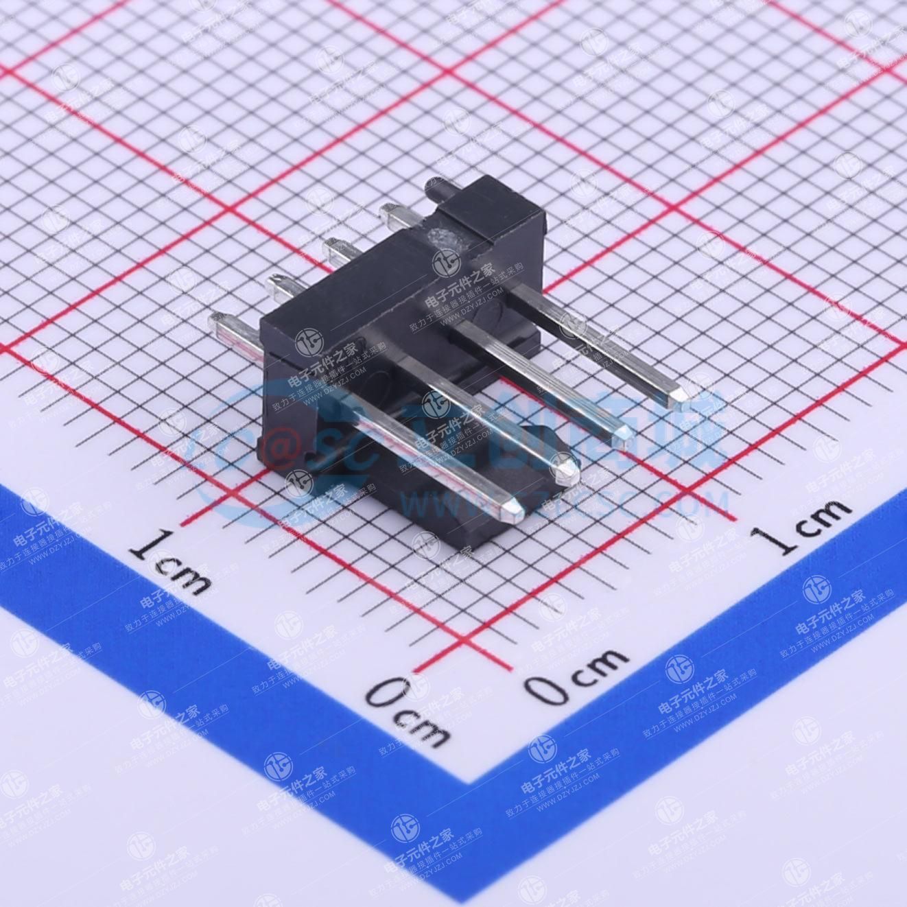 1x4P 间距:2.54mm 直插