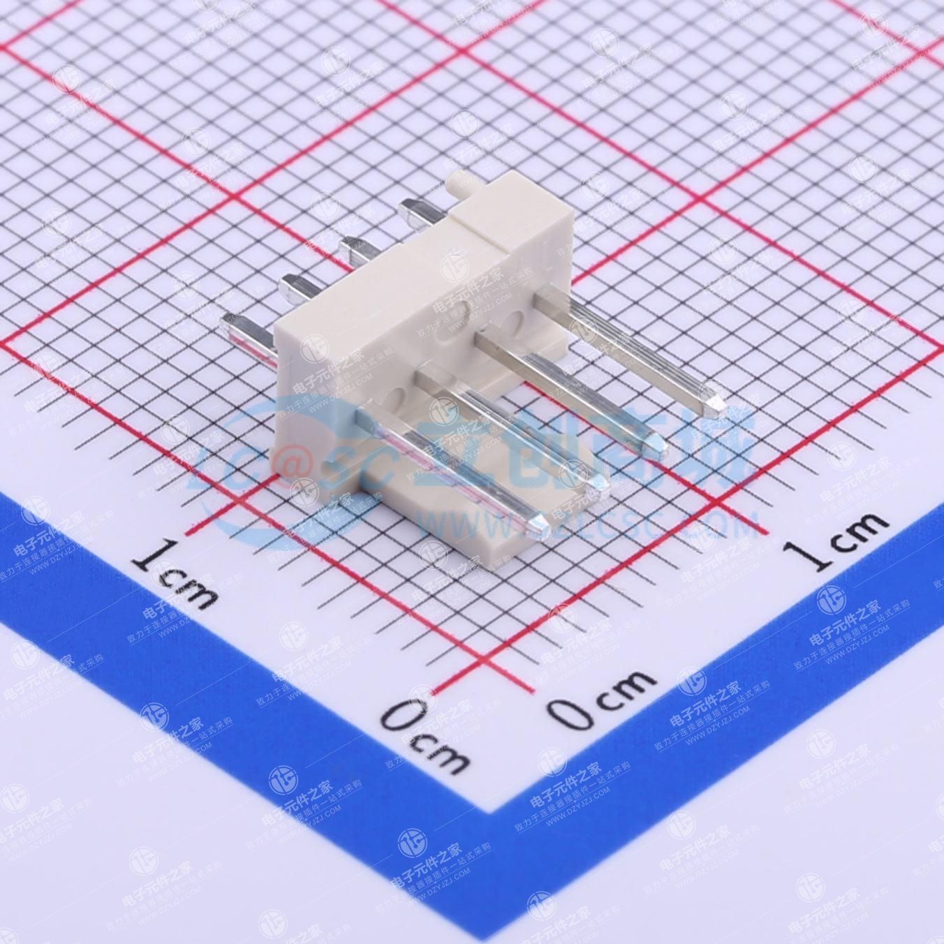 1x4P 间距:2.54mm 直插
