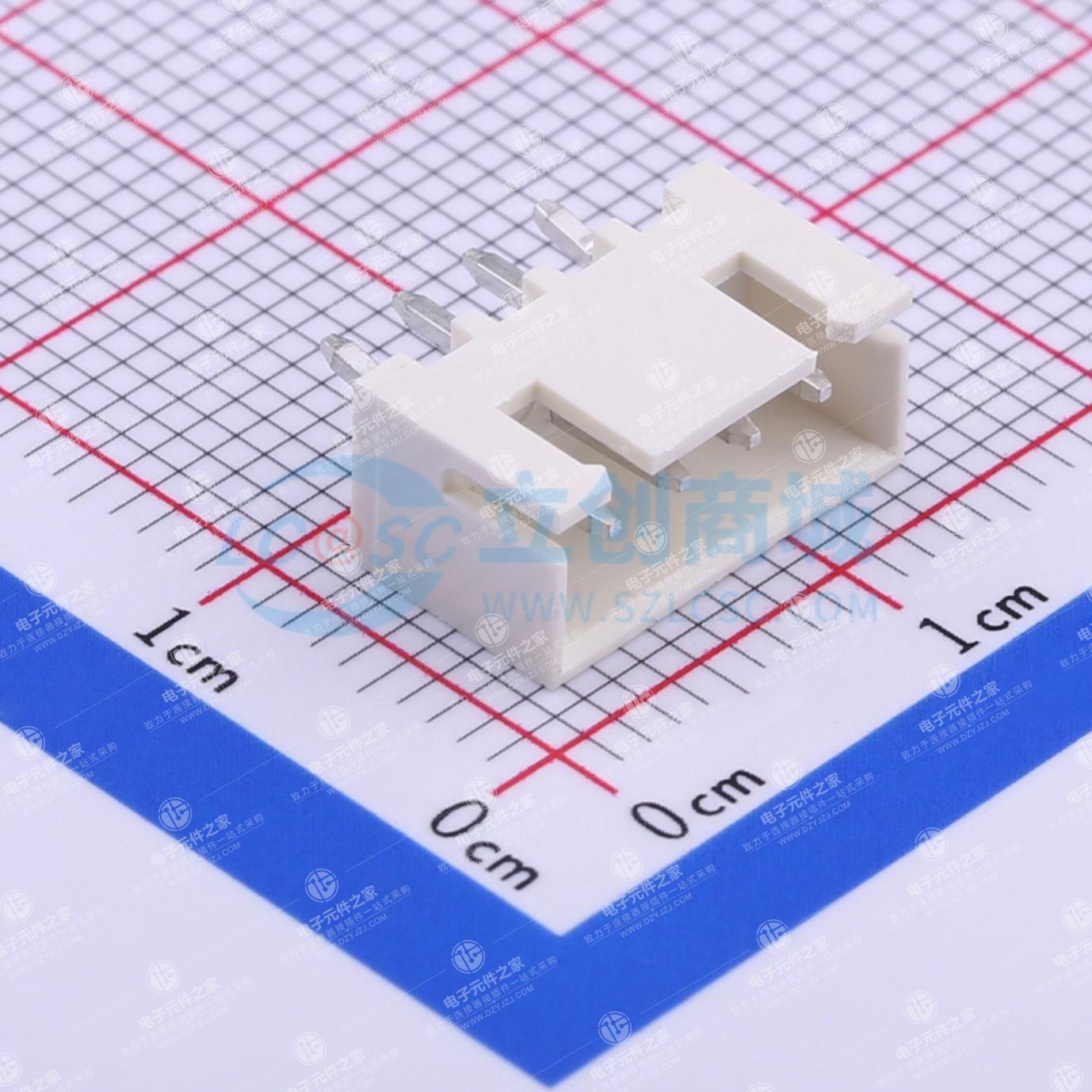 1x4P 间距:2.5mm 直插