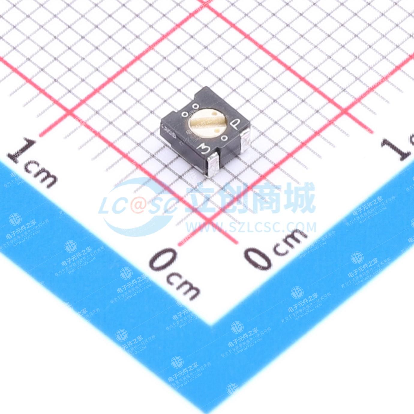 单刀双掷、符合RoHS标准、兼容大多数表面贴装工艺的密封旋转开关