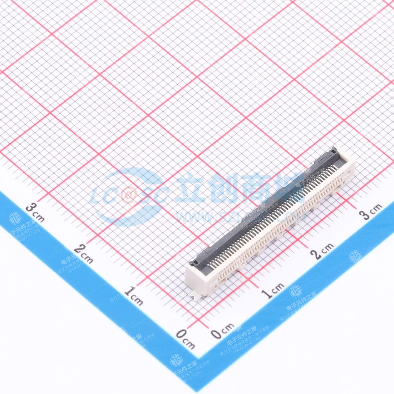 翻盖式 下接 P数:51P 间距:0.5mm
