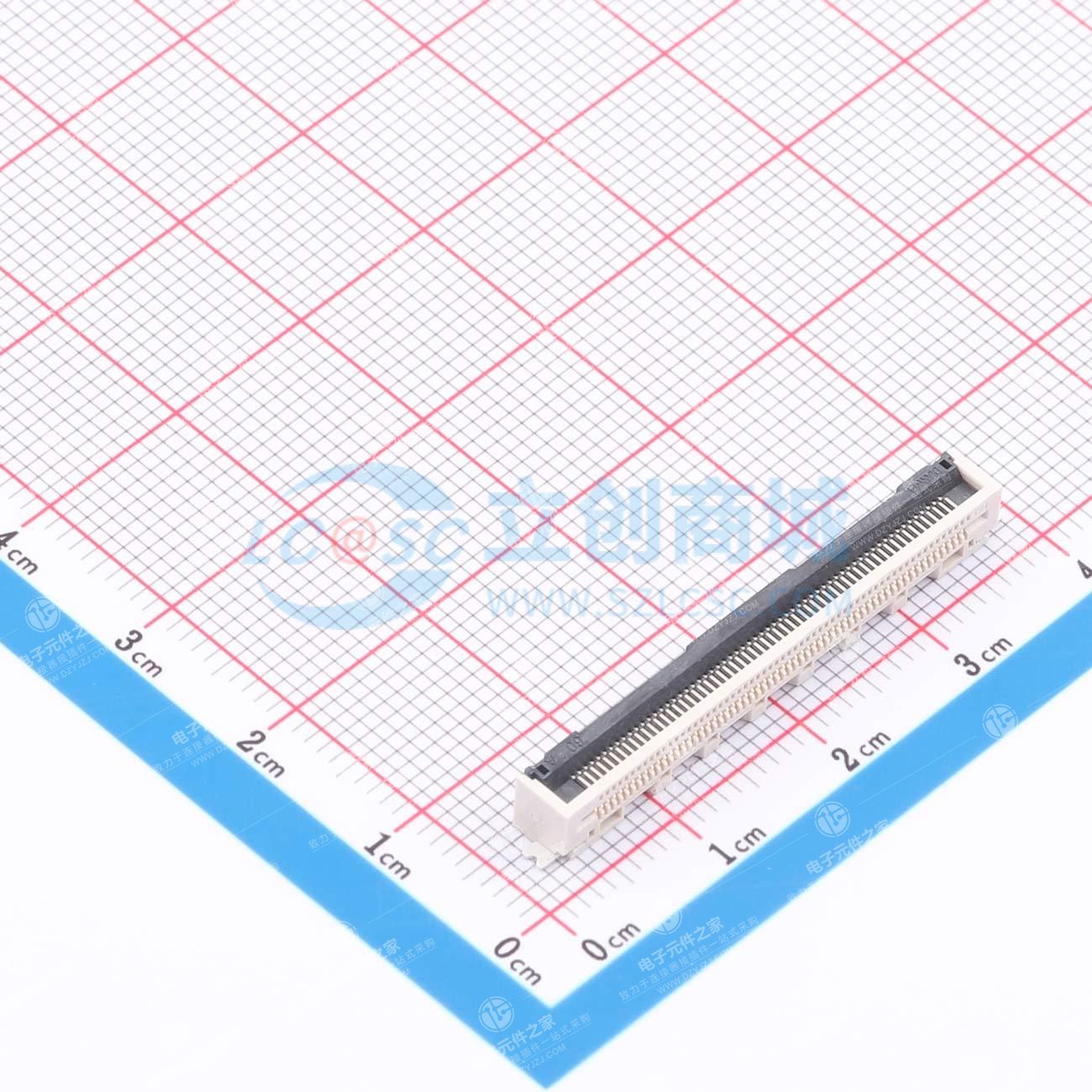 翻盖式 下接 P数:60P 间距:0.5mm