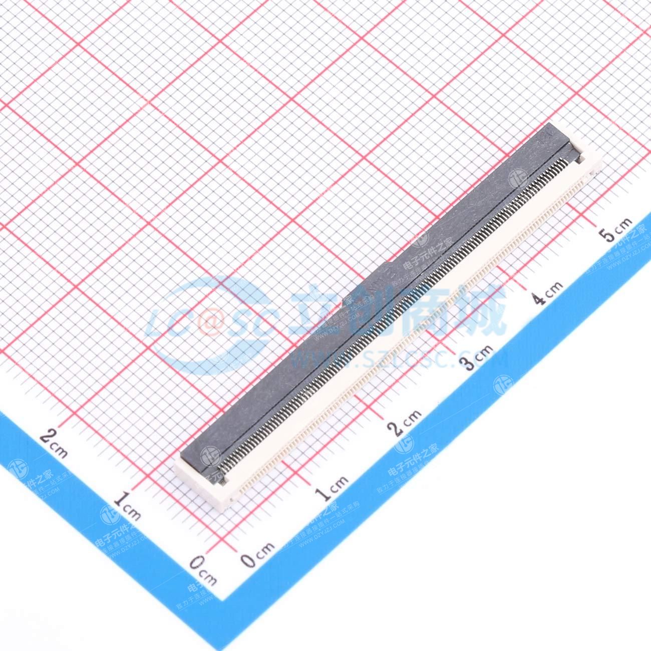 翻盖式(前插后翻) 下接 P数:120P 间距:0.4mm
