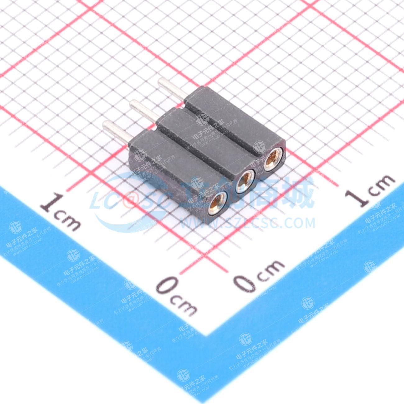 1x3P 间距:2.54mm 直插