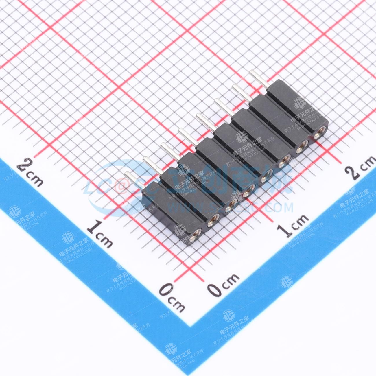 1x8P 间距:2.54mm 直插