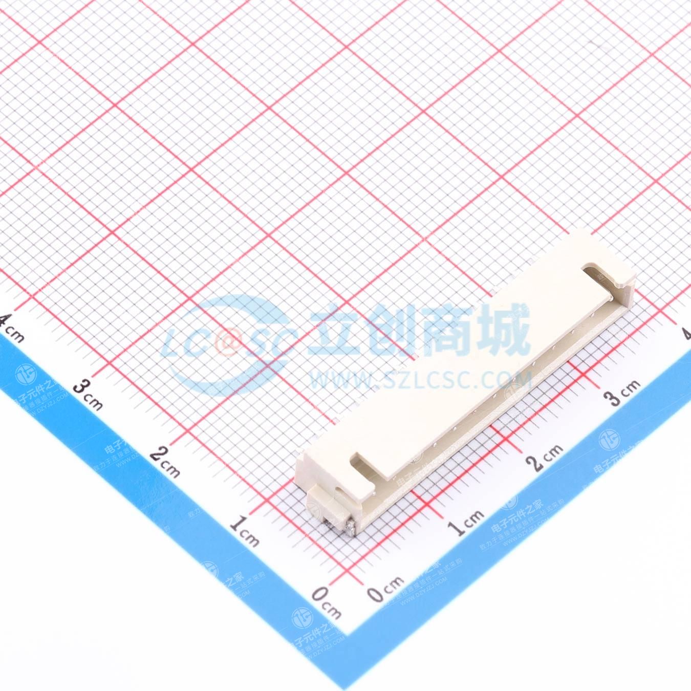 1x13P 间距:2.5mm 卧贴