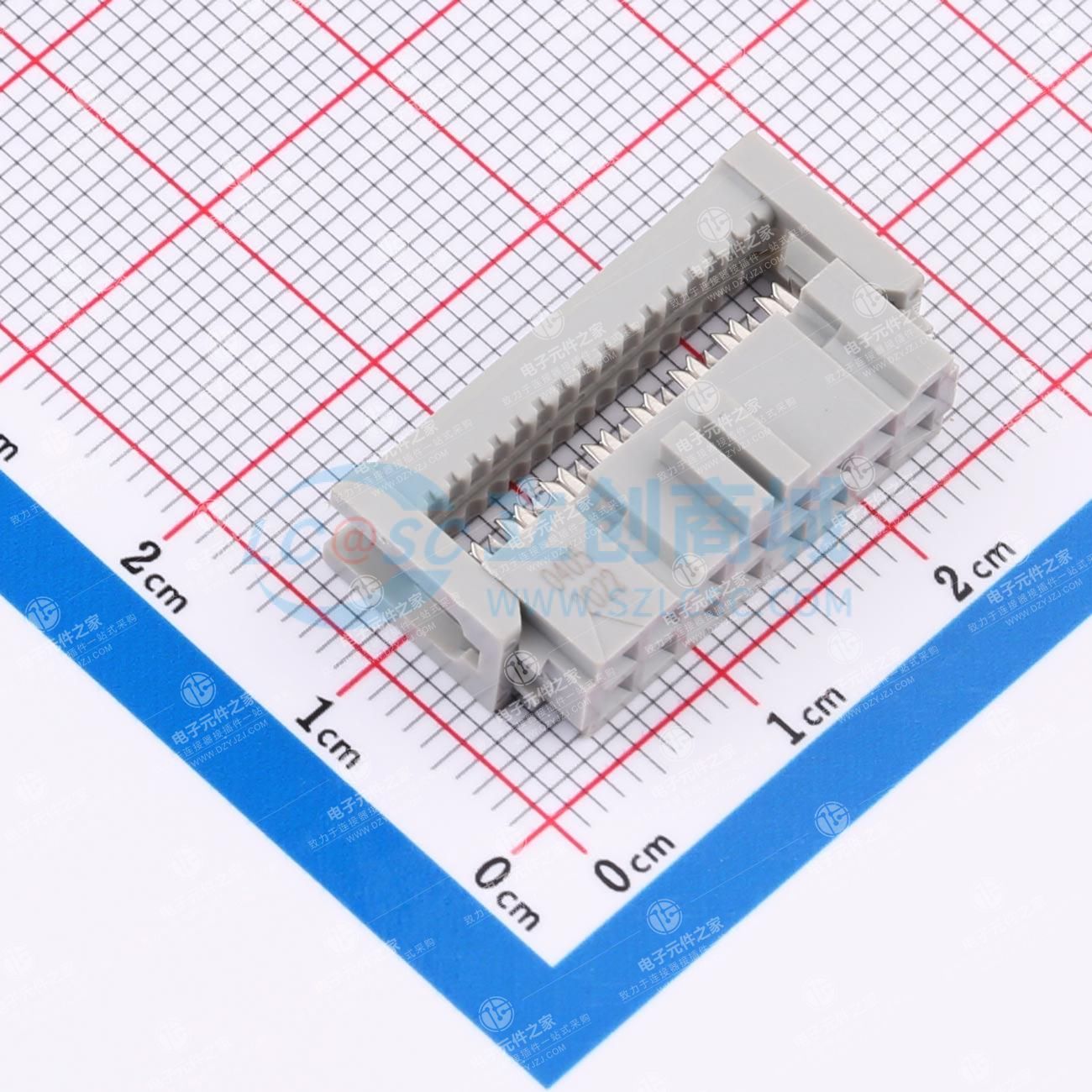 2.54mm 2x8P 排数:2 每排P数:8