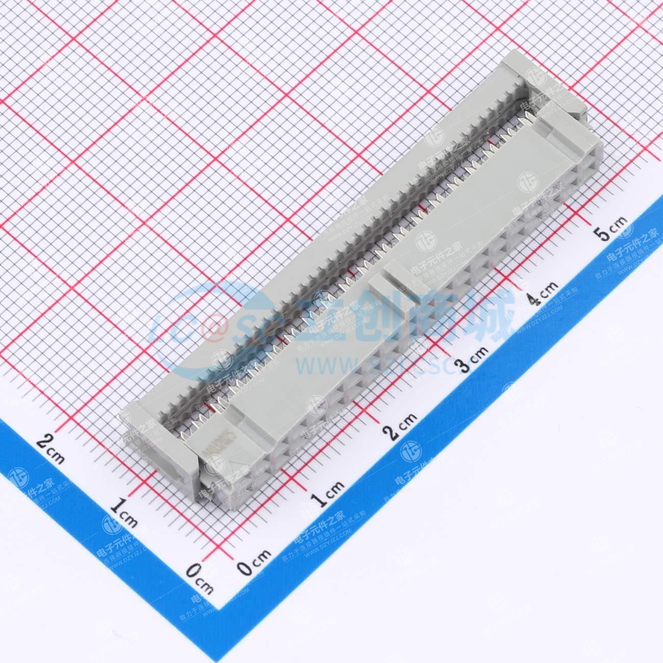 2.54mm 2x20P 排数:2 每排P数:20