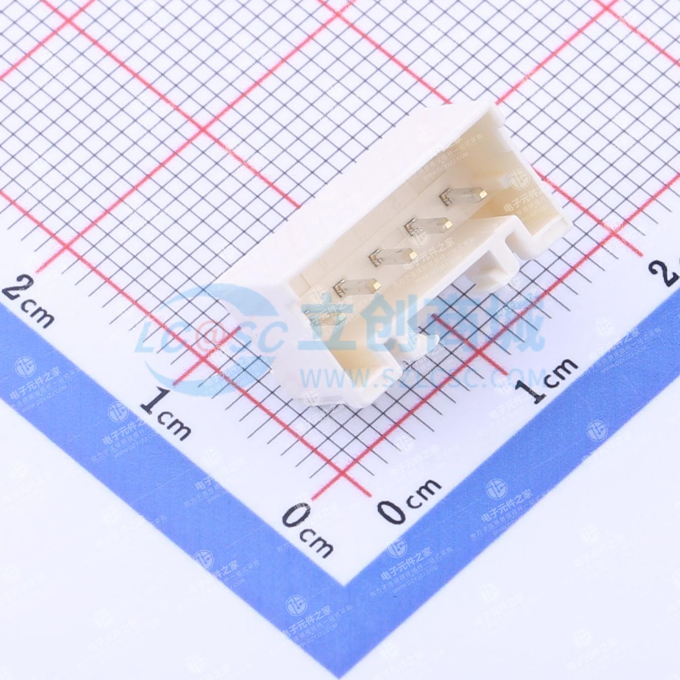 1x5P 间距:2.5mm 直插