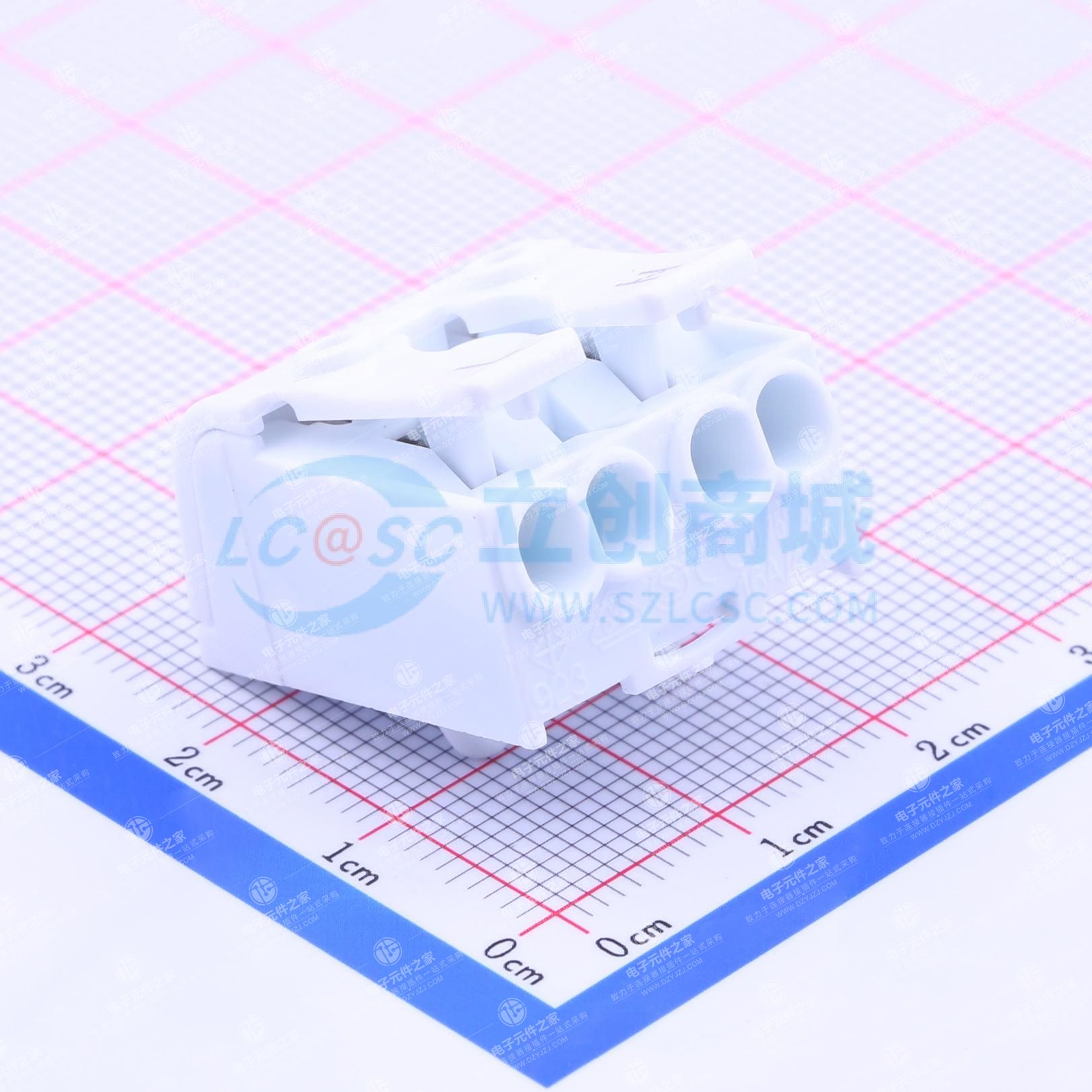 卡扣固定 1x2P 排数:1 每排P数:2