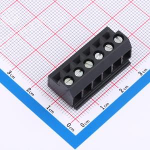 1x6P 5mm 排数:1 每排P数:6