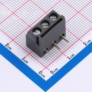 1x3P 5mm 直插 排数:1 每排P数:3