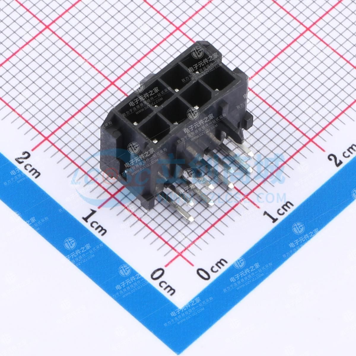 2x4P 3mm 弯插