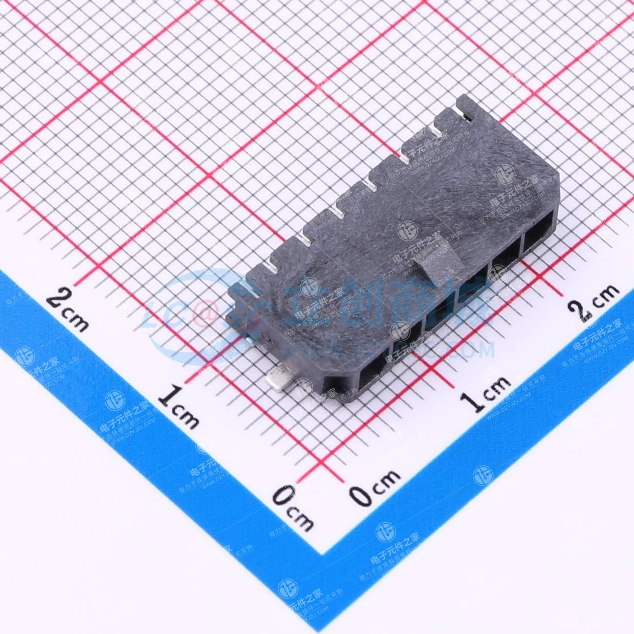 1x6P 间距:3mm 卧贴
