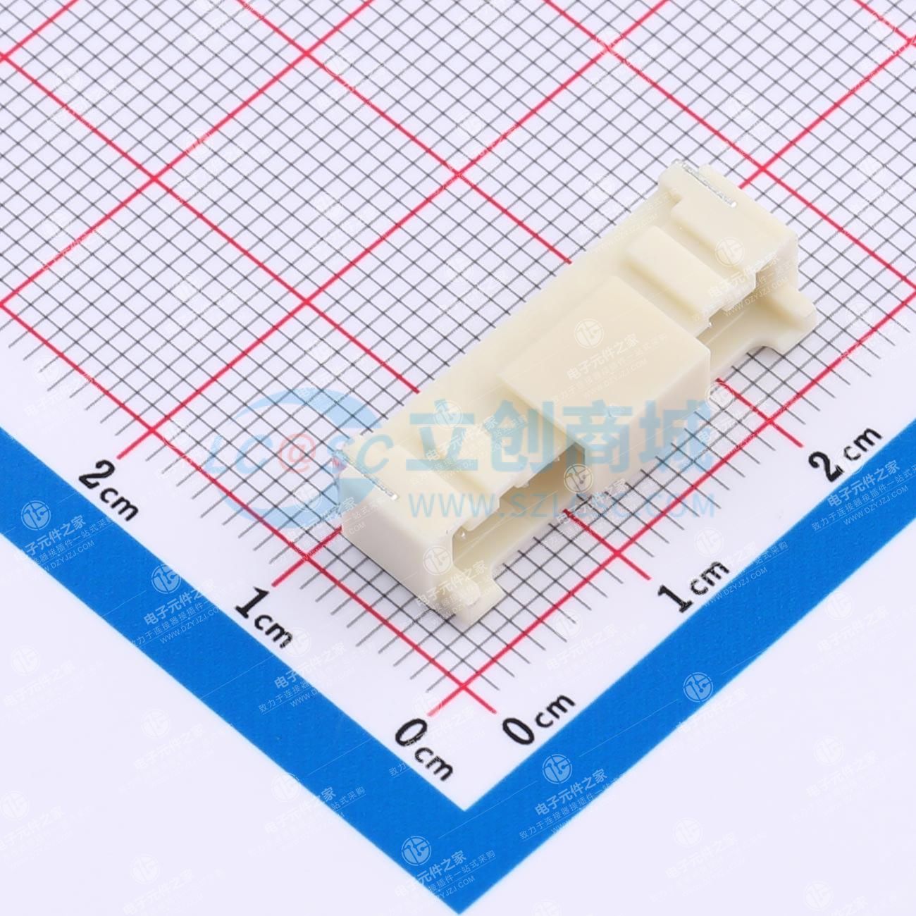 1x10P 间距:2mm 卧贴