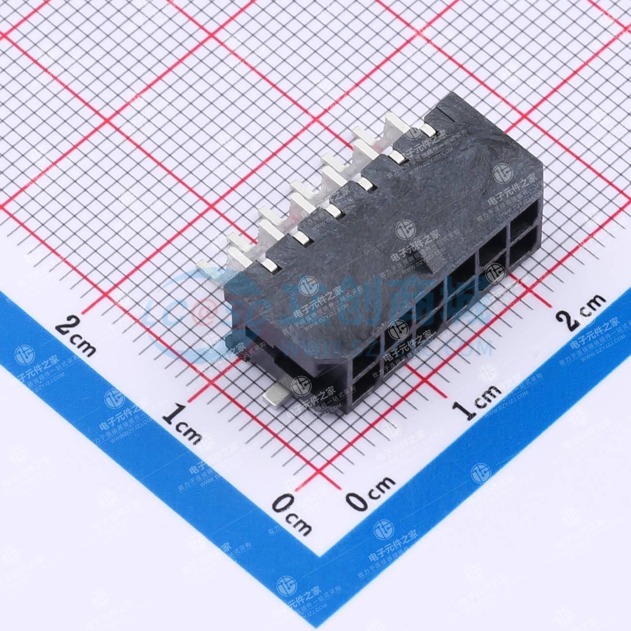 1x12P 间距:1.25mm 卧贴