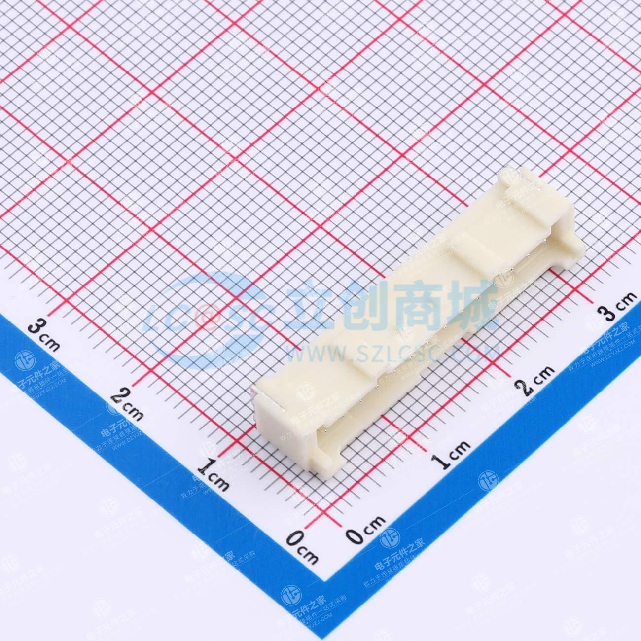 1x14P 间距:2mm 卧贴
