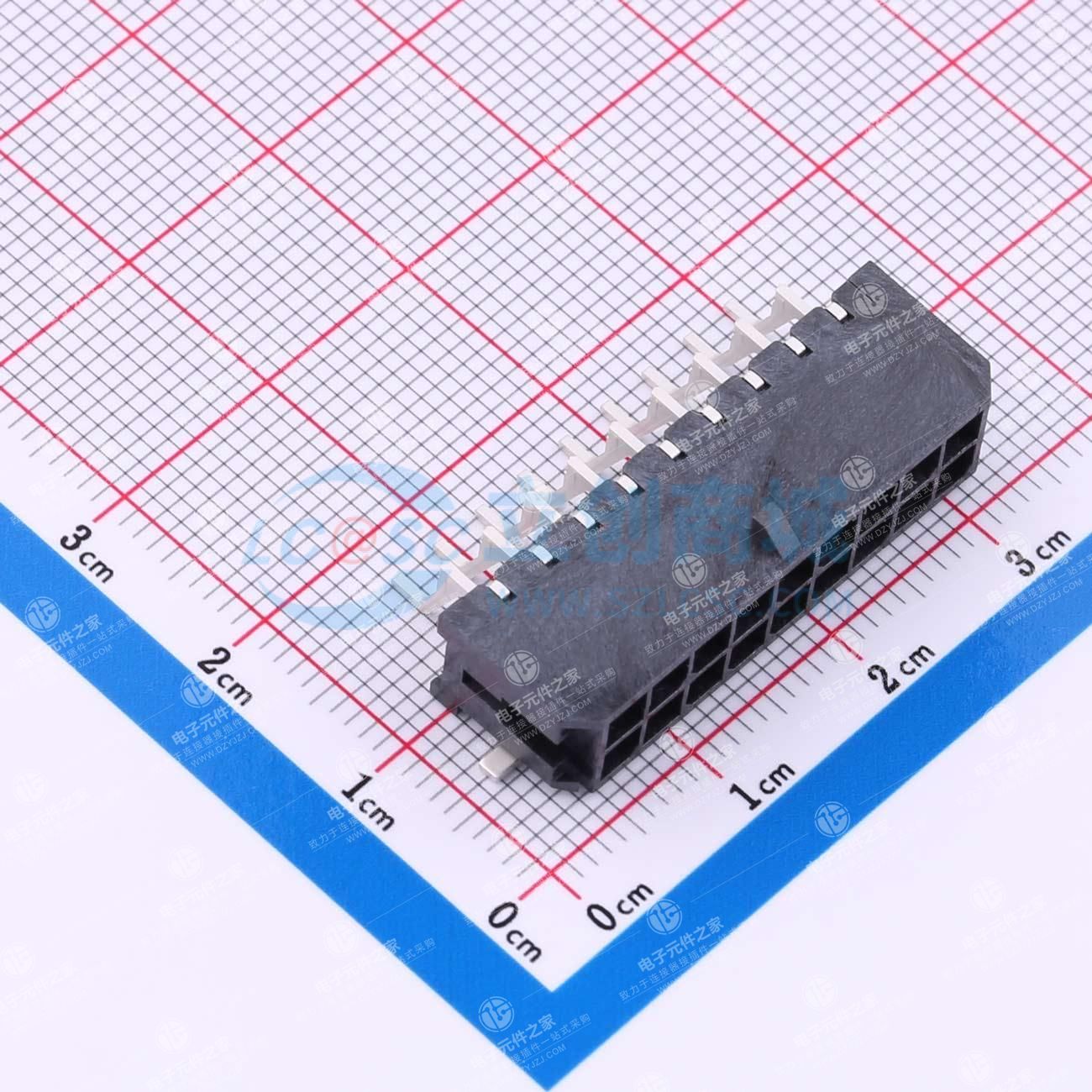 1x18P 间距:1.25mm 卧贴