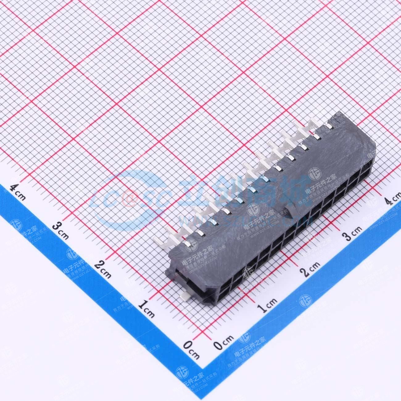 2x12P 3mm 卧贴