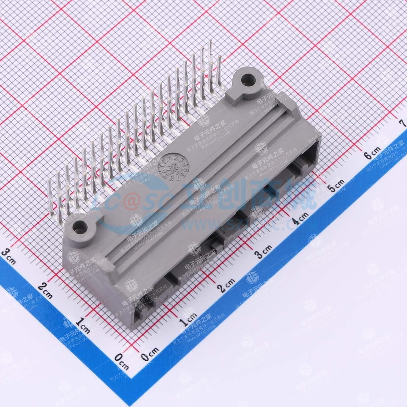 2x20P 间距:2.2mm 弯插