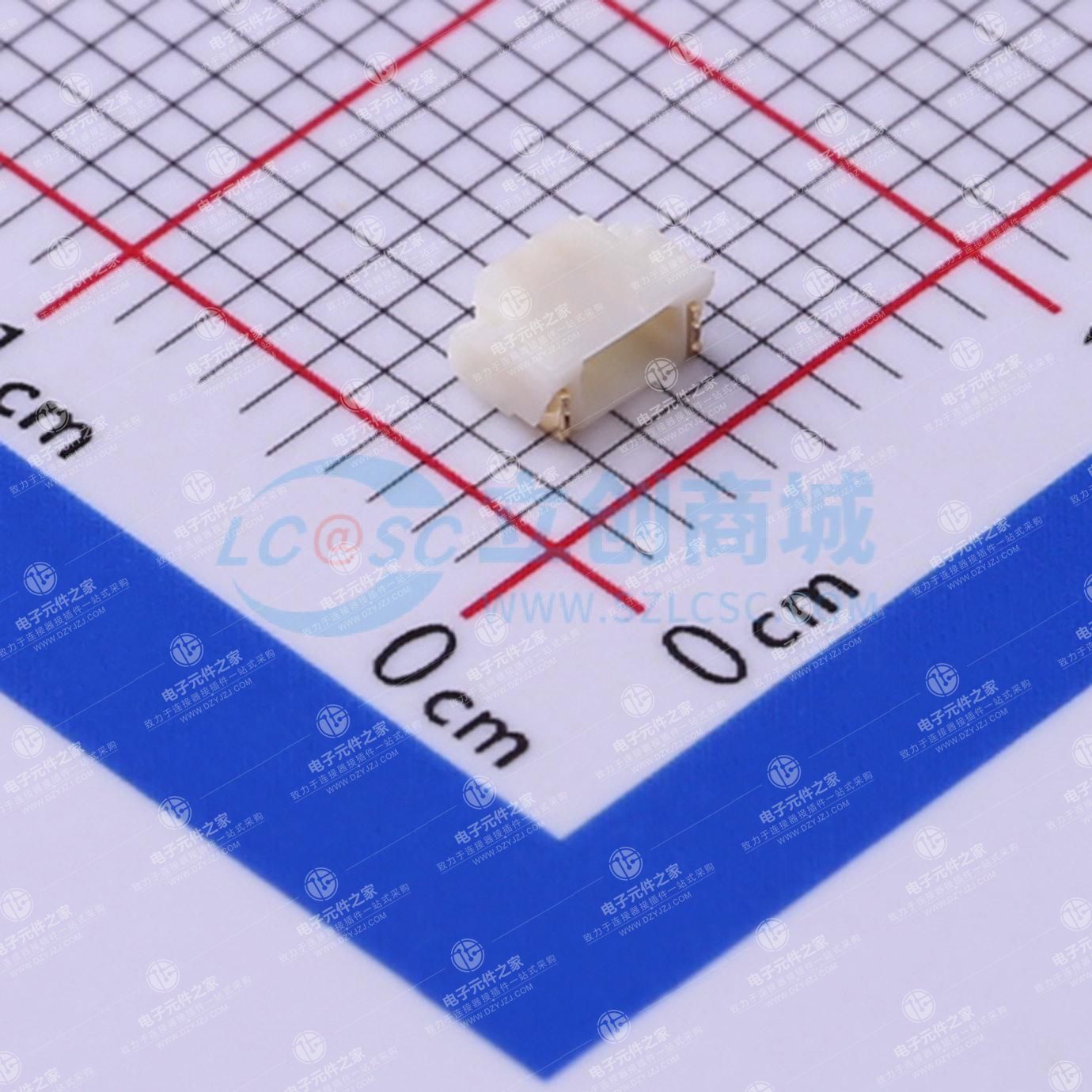 停产 1x2P 间距:0.8mm 卧贴