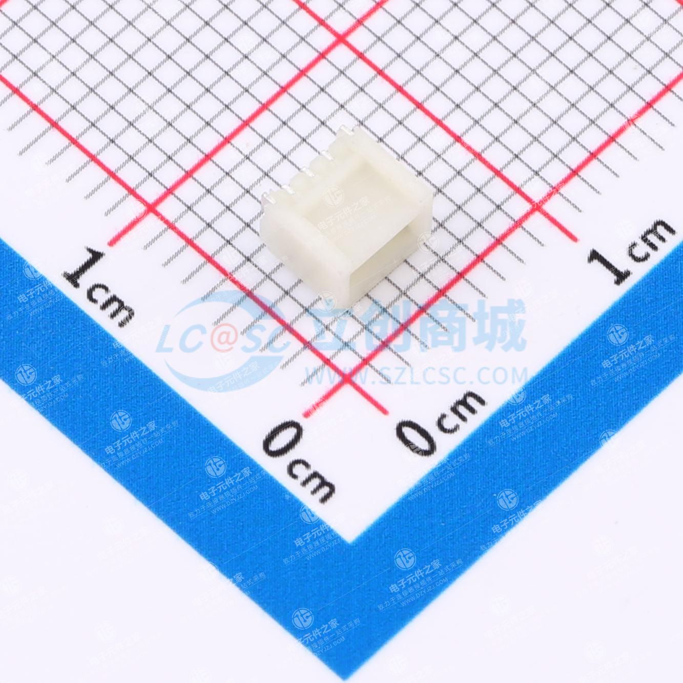 1x3P 1mm 卧贴
