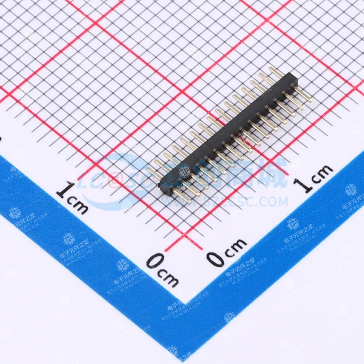 1x15P 间距:1mm 方针 直插