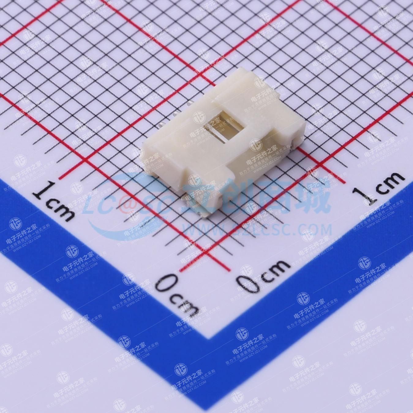 1x3P 间距:1.25mm 卧贴