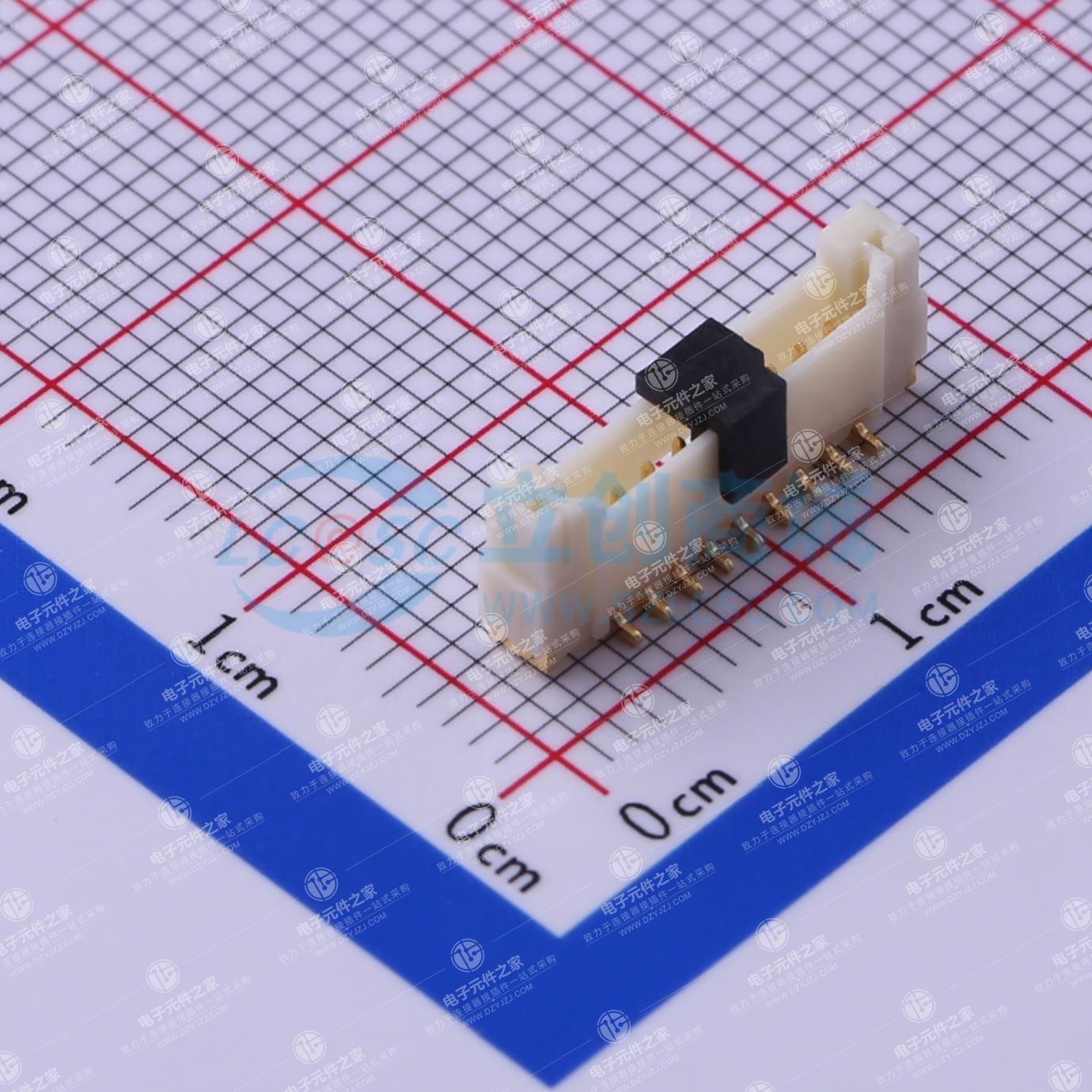 1x9P 间距:1.25mm 立贴
