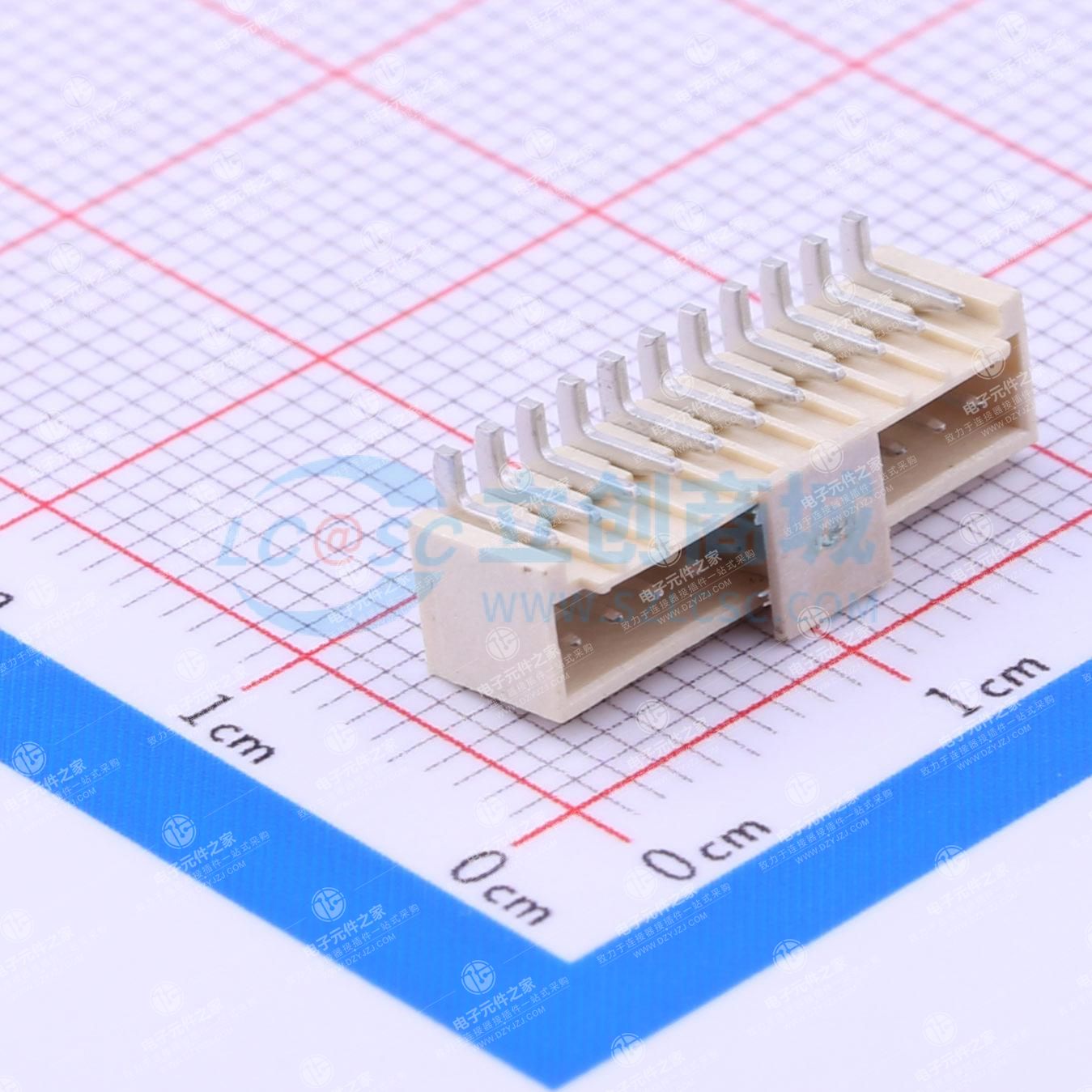 1x11P 间距:1.5mm 立贴