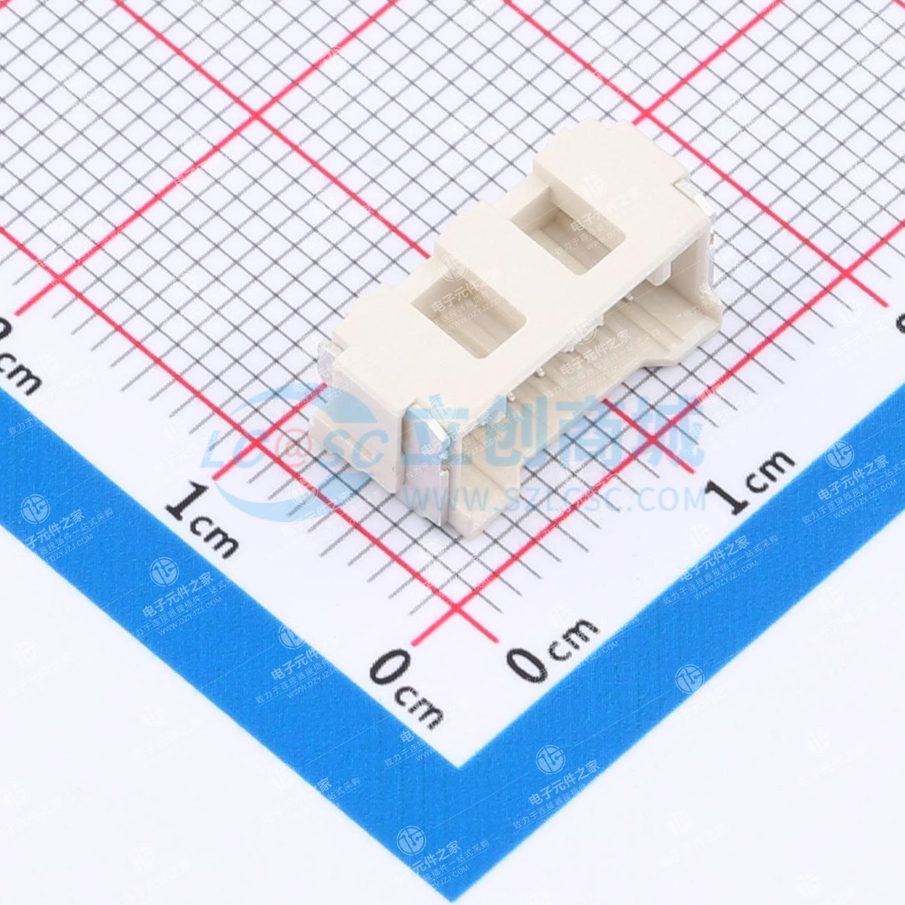 1x7P 1.5mm 卧贴