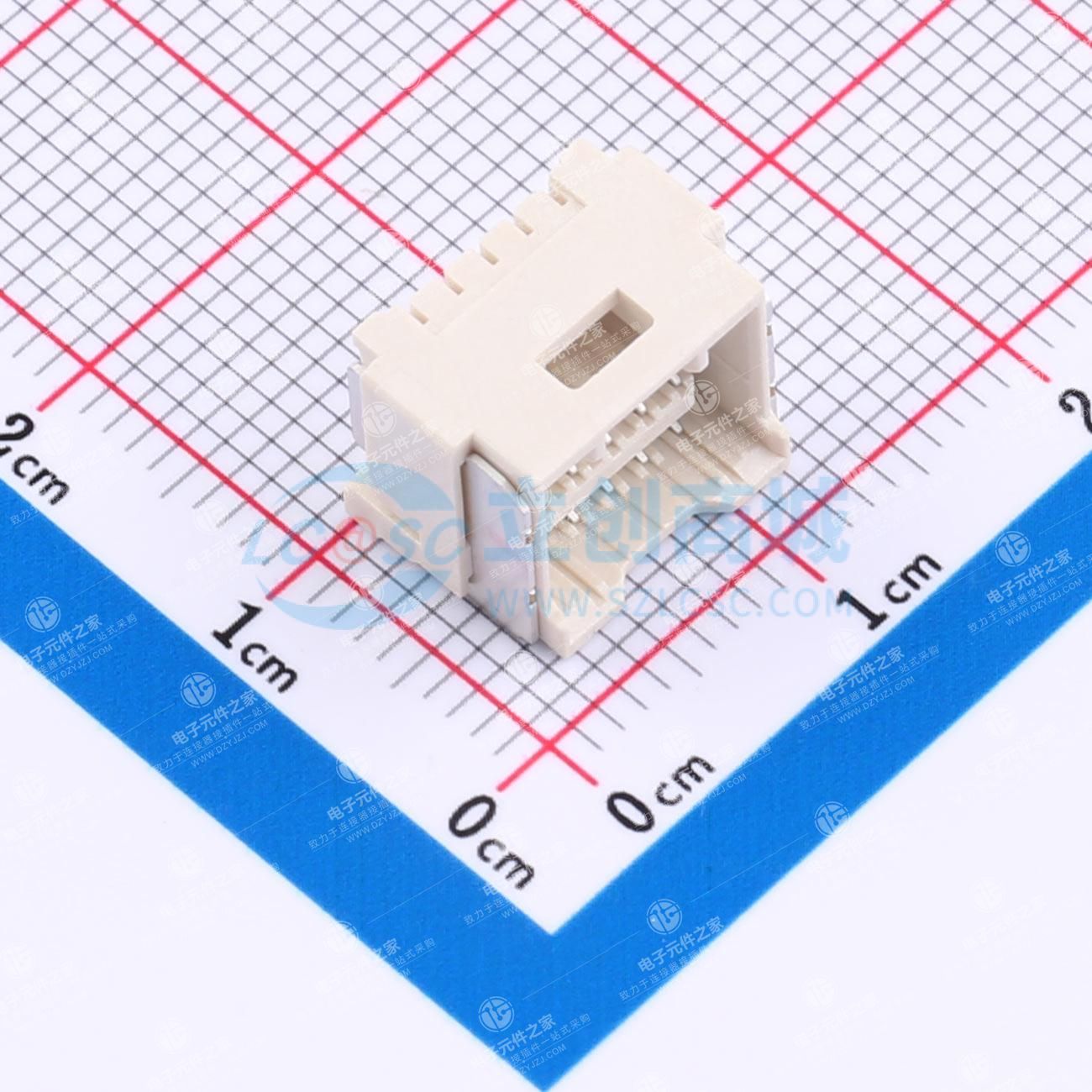 1x5P 1.5mm 卧贴