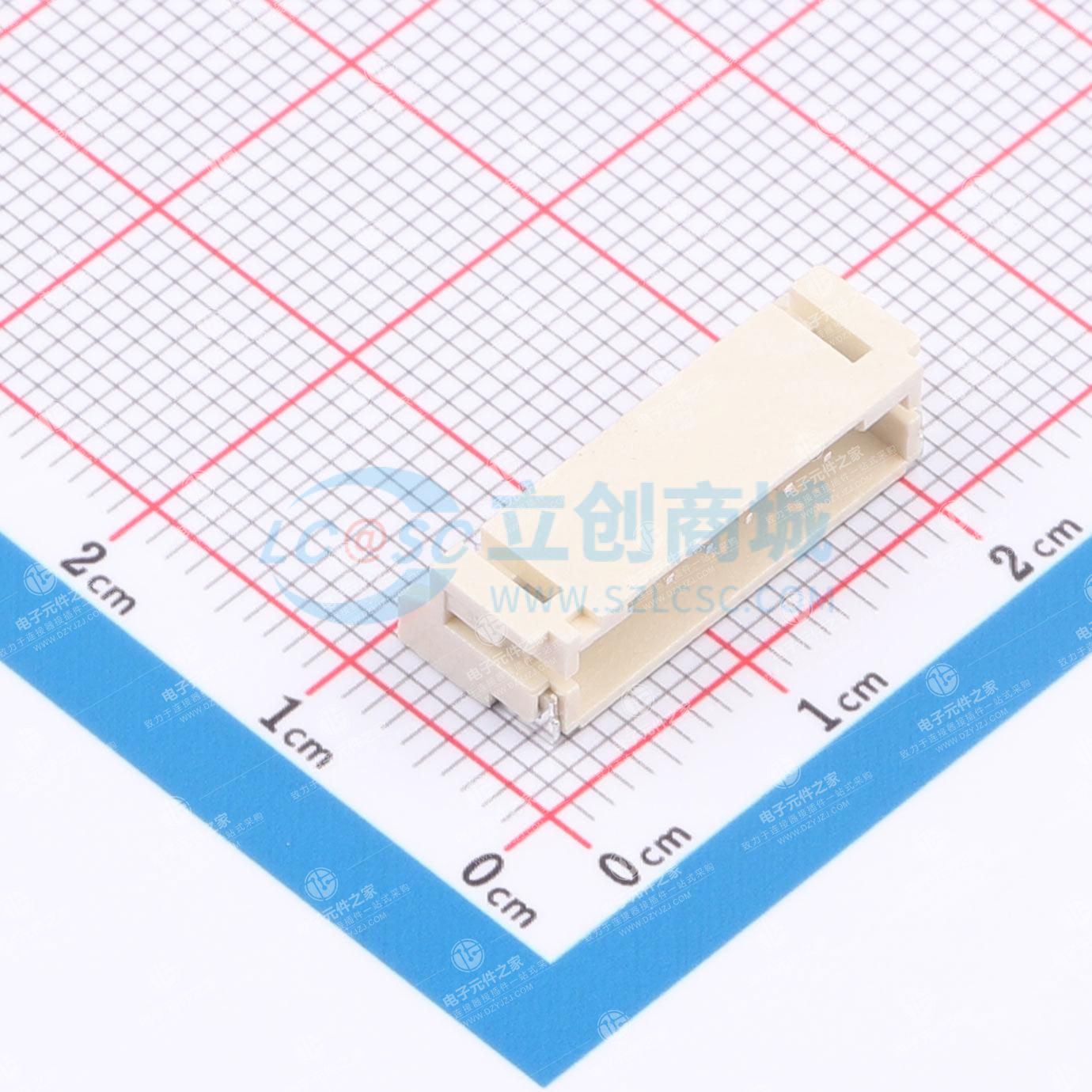1x8P 2mm 卧贴