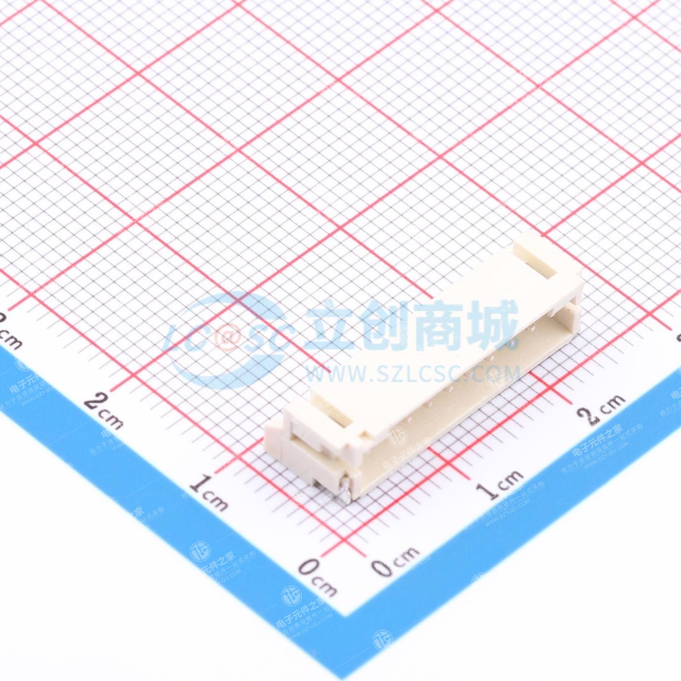 1x10P 2mm 卧贴