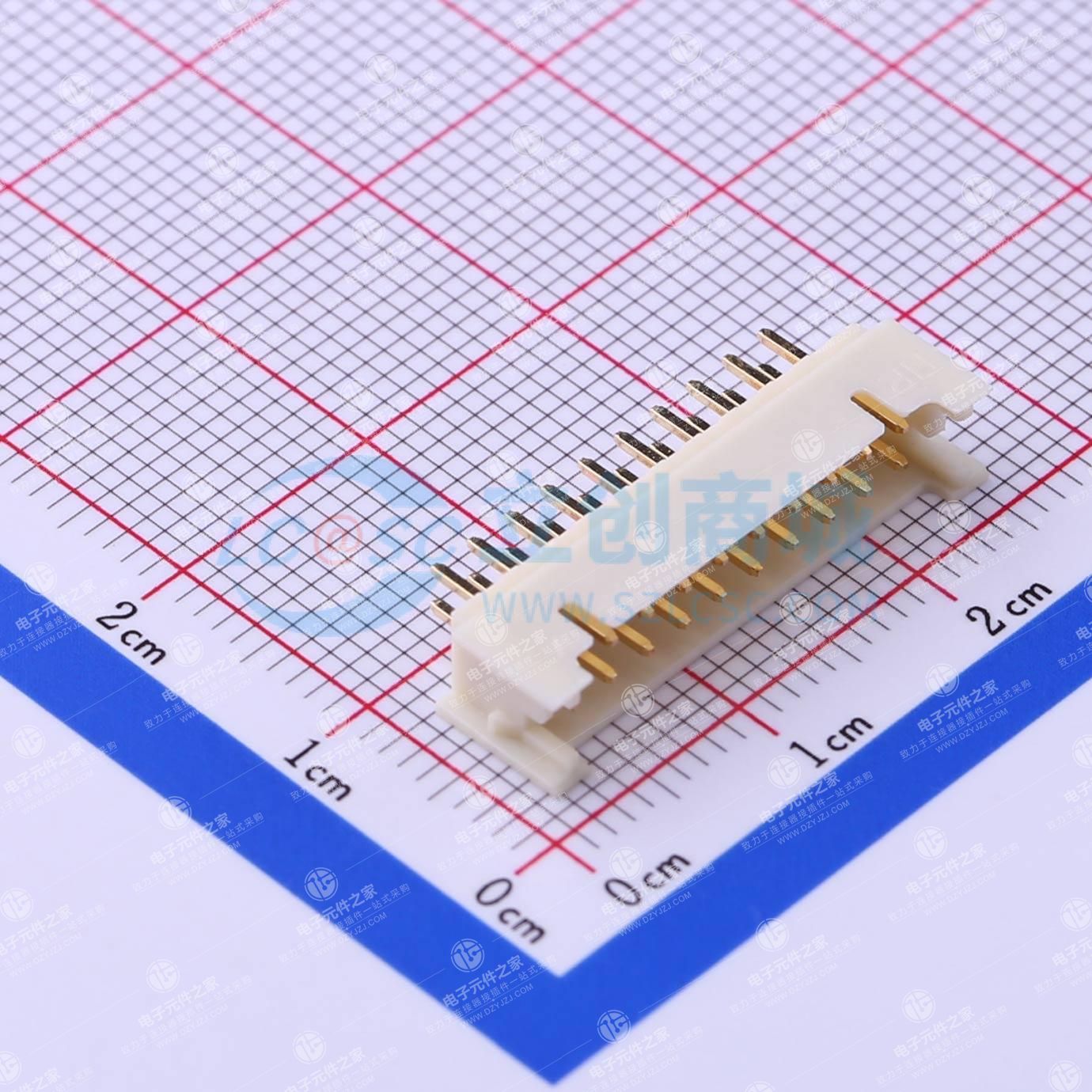 2x10P 间距:2mm 直插
